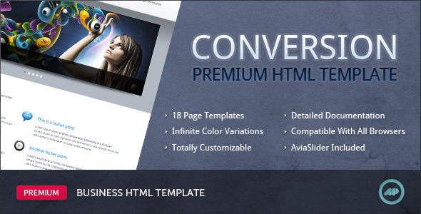 Conversion - Premium HTML Template